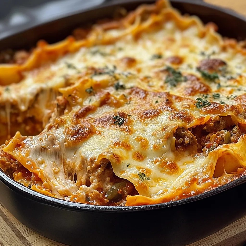Pfannen-Lasagne