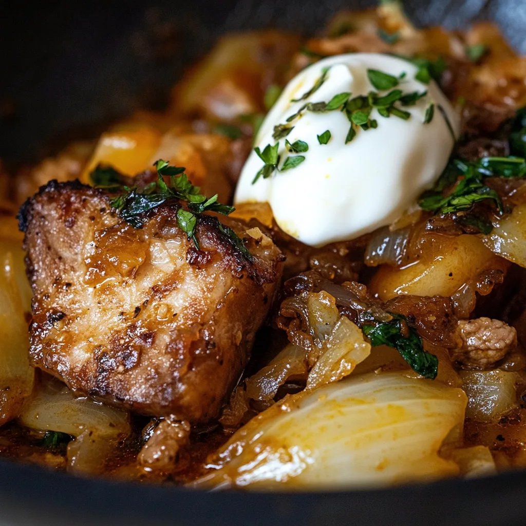 Schnelle Spitzkohl-Hackfleisch-Pfanne