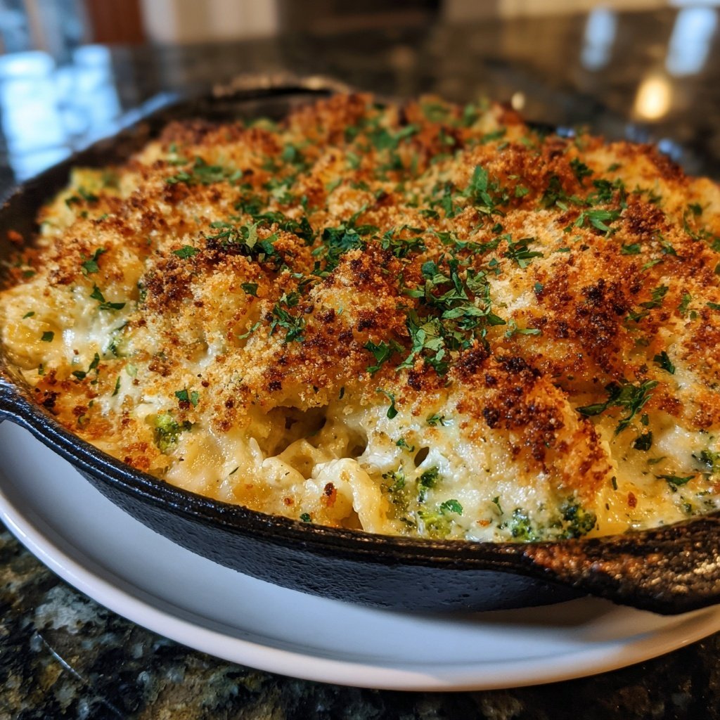 Brokkoli Reis Auflauf