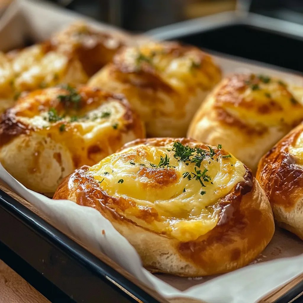 Käse-Knoblauch-Brötchen