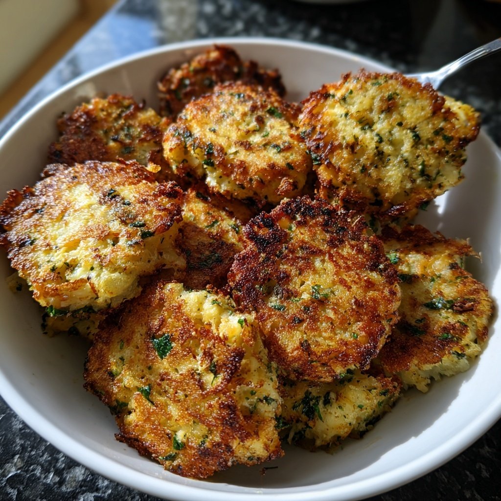 Blumenkohl Bratlinge