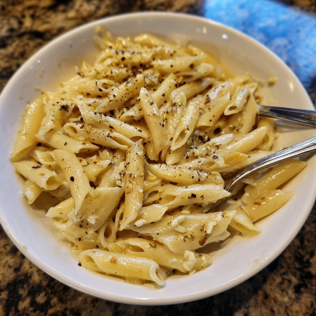 Schnell & Einfach 15-Minuten Knoblauchpasta