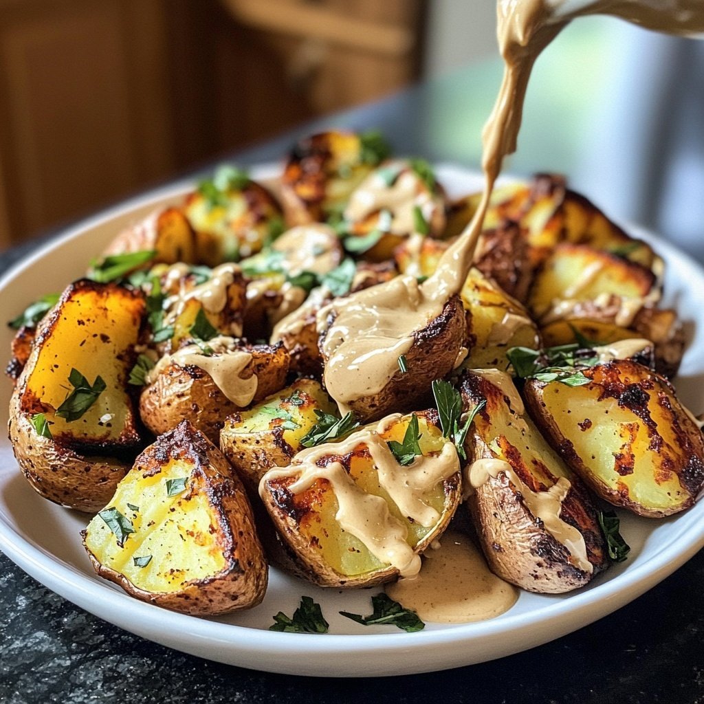 Ofenkartoffeln mit Tahini