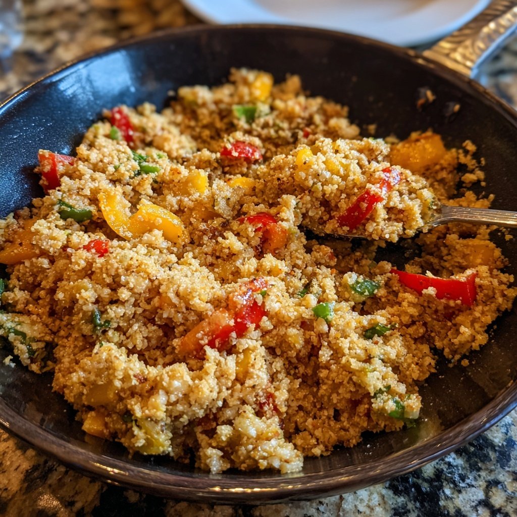 Blumenkohl Reis Pfanne