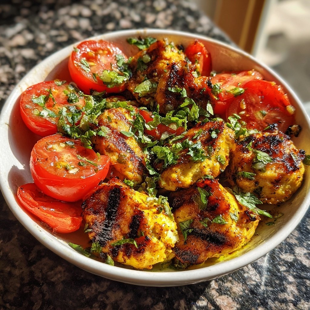 Grill Beilagen Mit Tomatensalat