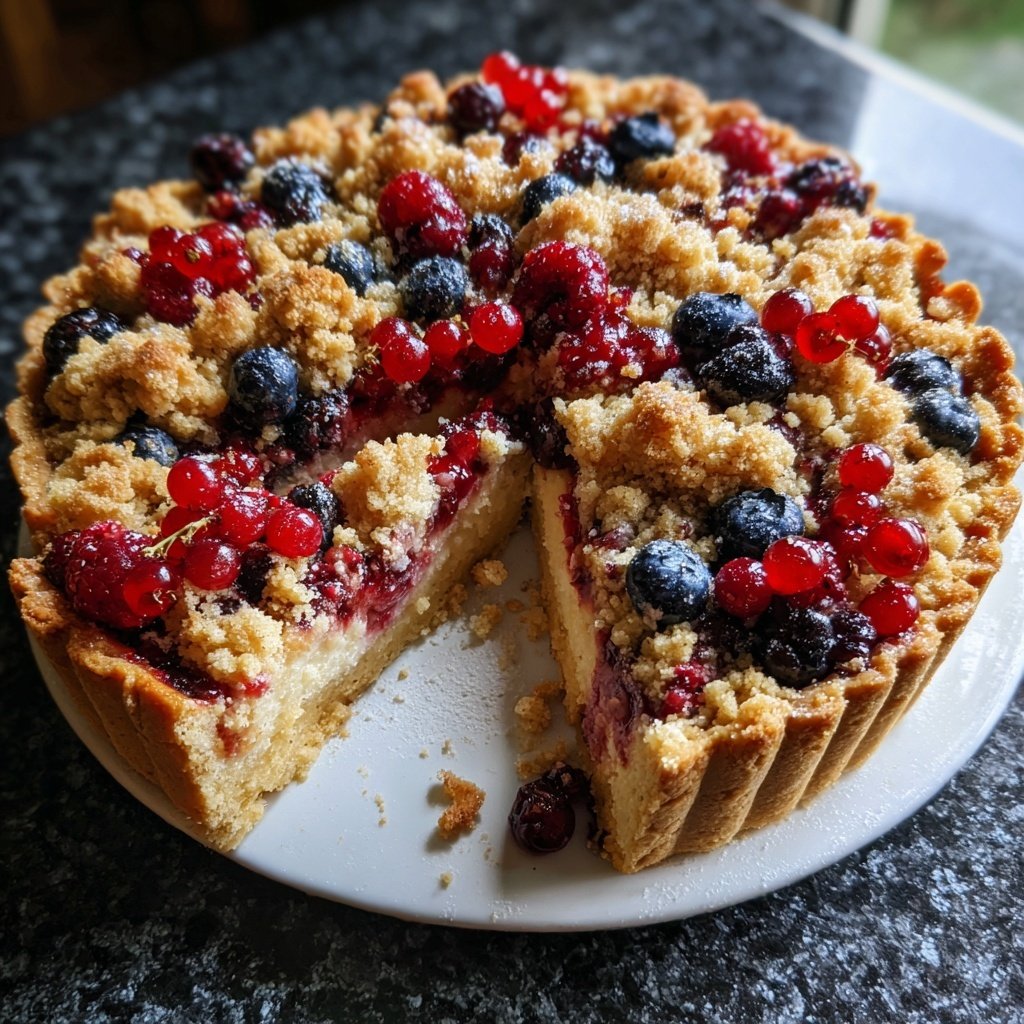 Streuselkuchen Mit Beeren