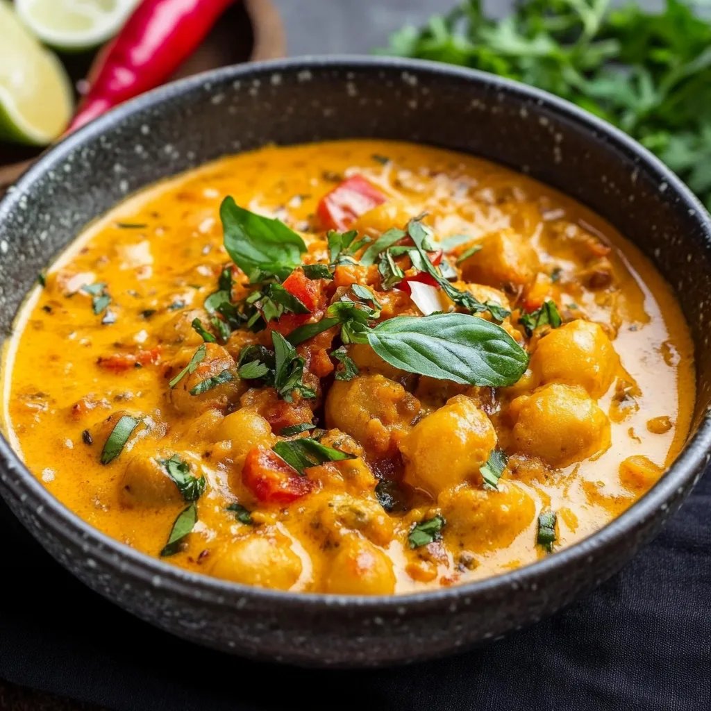 Schnelles Kichererbsencurry