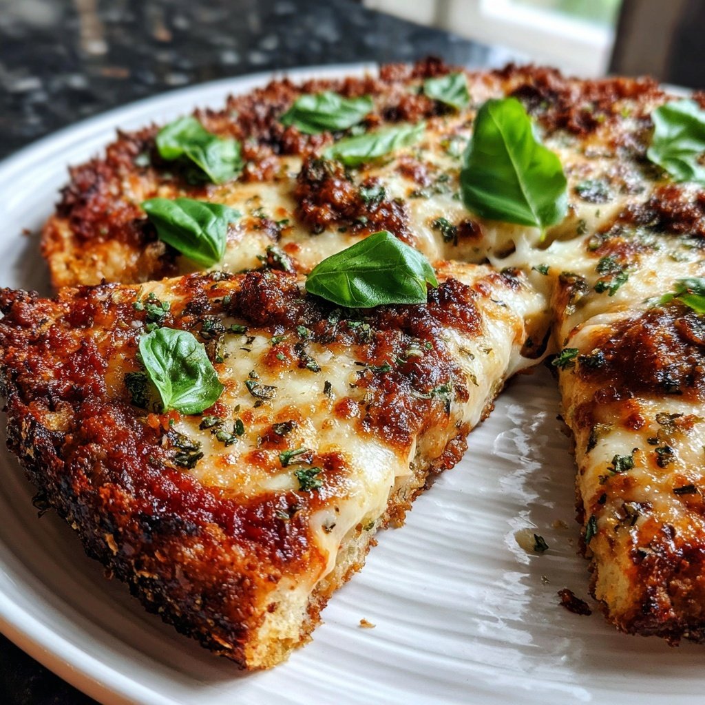 Blumenkohl Pizza Boden